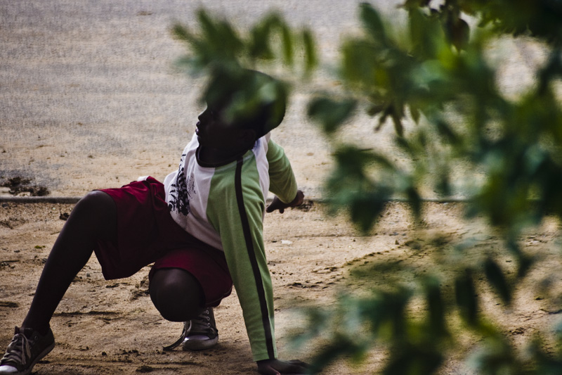 boy playing